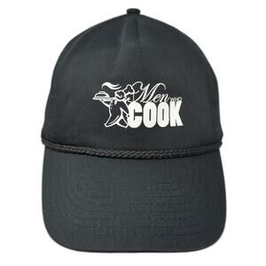 Nissin Cap 5 Panel Black One Size National Exchange Club Cook Snapback Rope Hat